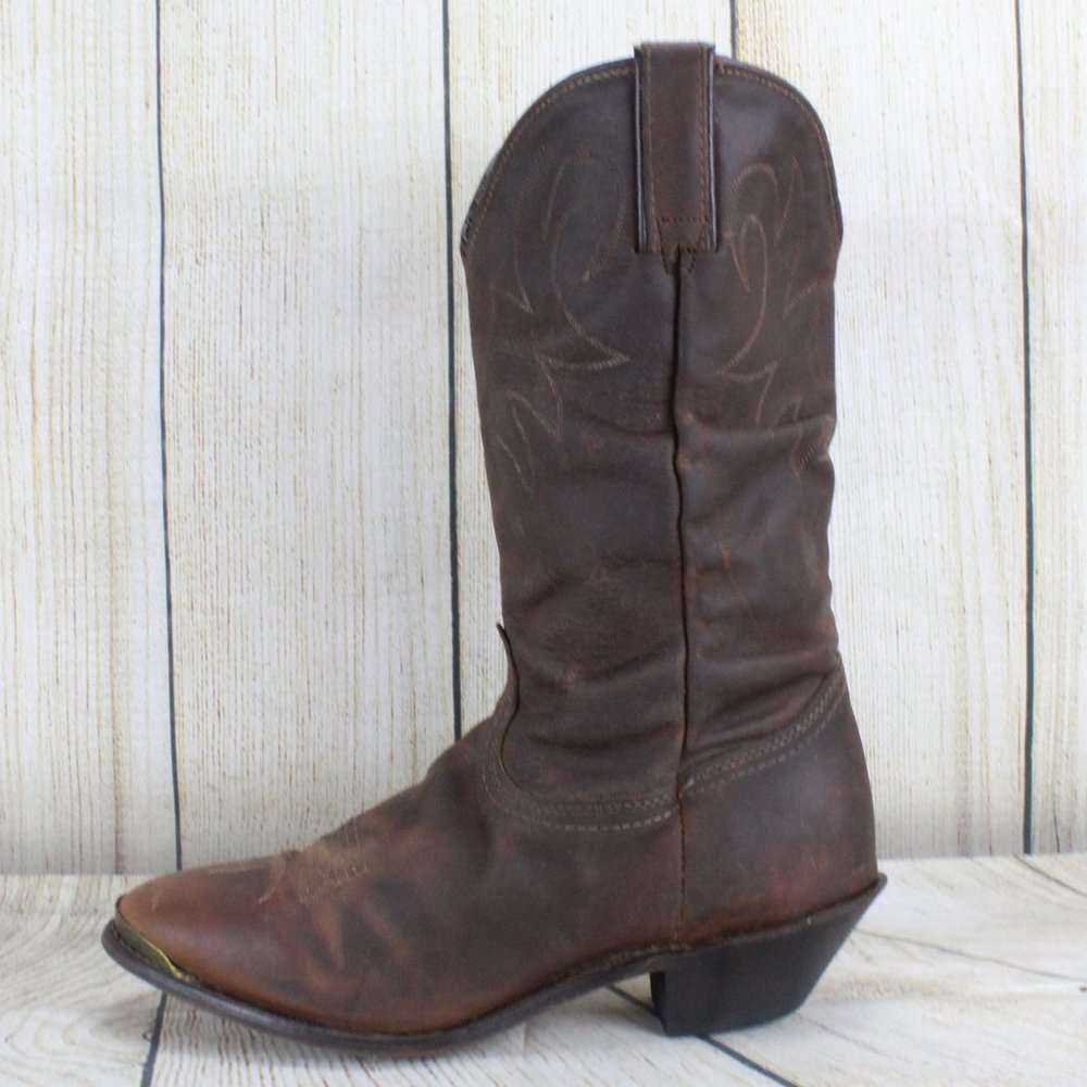 DURANGO Crush Sloveh Pull-on Western Boots Sz 8.5 - Picture 1 of 8